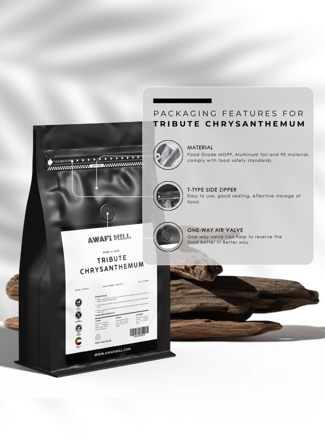 AWAFI MILL Tribute Chrysanthemum 500g | Huangshan Gong Ju | Whole Dried Blooms for Floral Infusion - Image 5